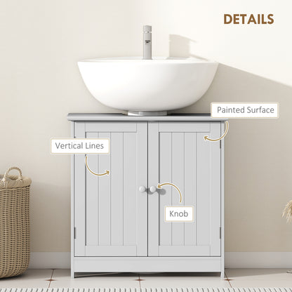 Light Gray Bathroom Vanity Cabinet