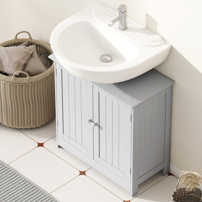 Light Gray Bathroom Vanity Cabinet