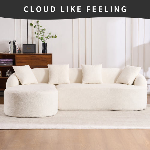 cloud white sofa