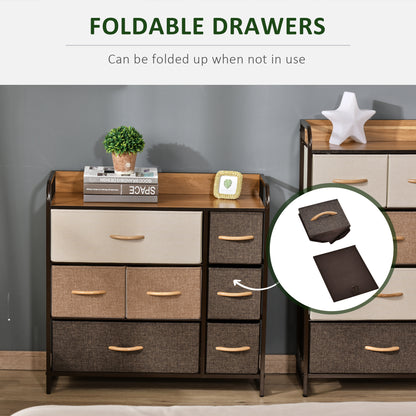 3-Tier Storage Organizer for Bedroom and Workspace Maple Wood
