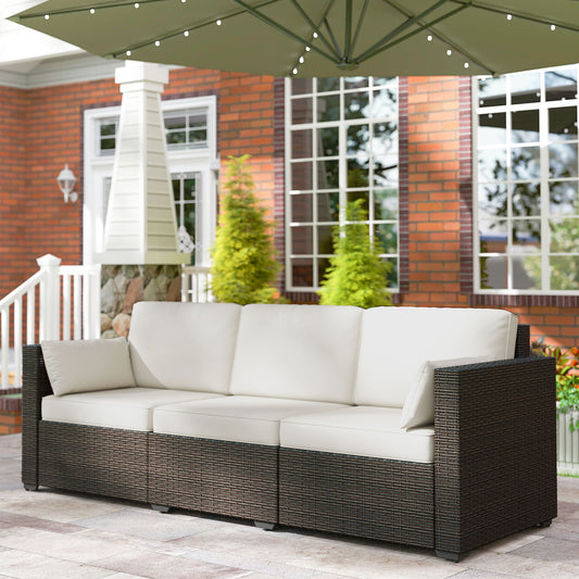 3 seater outdoor furniture