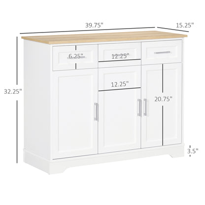 Modern Kitchen Sideboard Buffet Cabinet with Storage